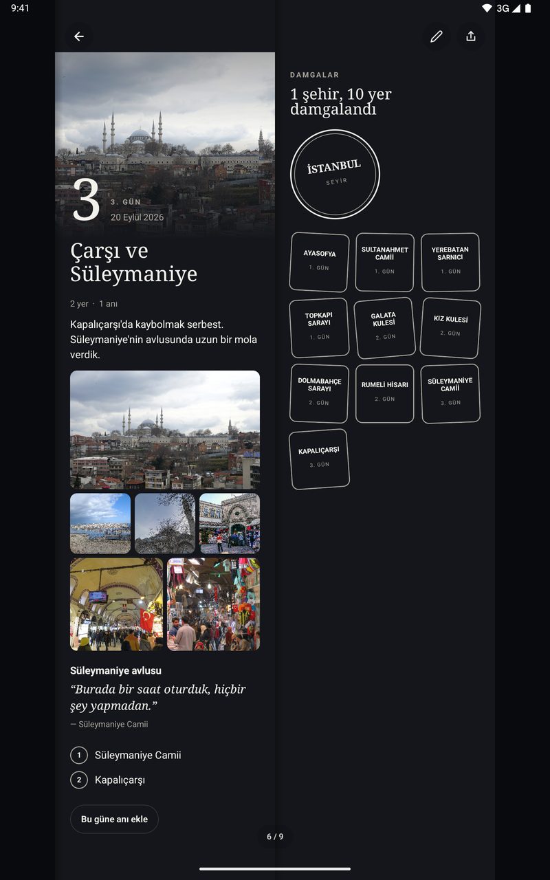 Tablet: seyahat kitabı